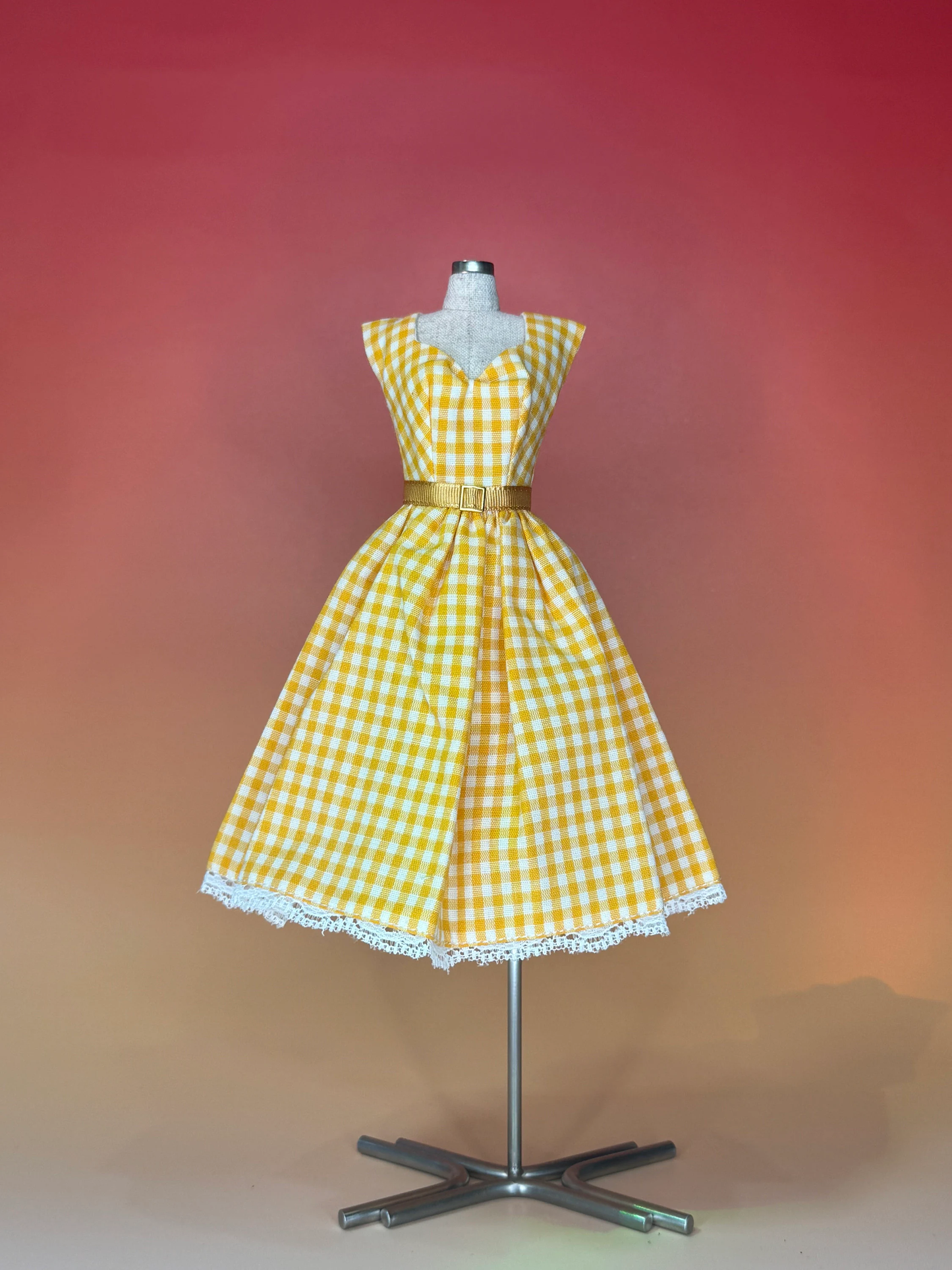 Gingham Dress